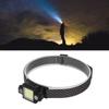 Working Headlamp with 2400mah Battery USB Charging COB Head Neck Warning Lamp Life Waterproof