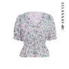 ELLASSAY Women's Elegant Floral Print Blouse