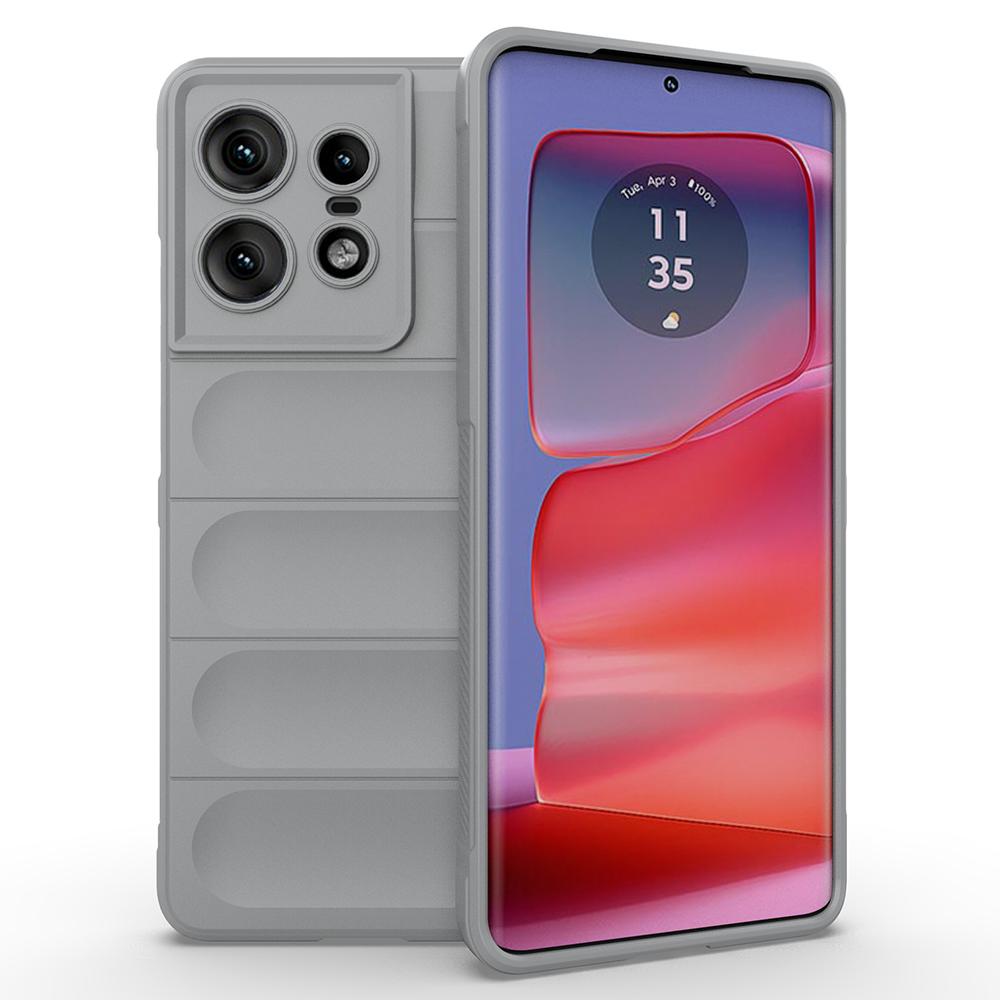 

For Motorola Edge 50 Pro 5G Case TPU Rugged Protection Phone Cover Light Grey