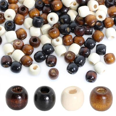 13/26/39 stücke holz material retro holz perle handwerkskunst perle abstand perle DIY armband halskette ohrringe keychain fuß kette handy kette
