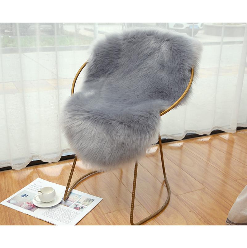 Faux Fluffy Shaggy Rugs Artificial Sheepskin Long Hair Carpet Floor Wool Fluffy Mat Home Decor Non Slip For Living Room Bedroom