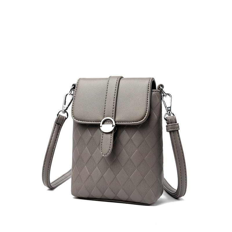 Mobile Phone Bag 2025 New Niche Design Mobile Phone Bag Crossbody Bag Female Versatile Fashion One-shoulder Retro Small Square Bag Fans