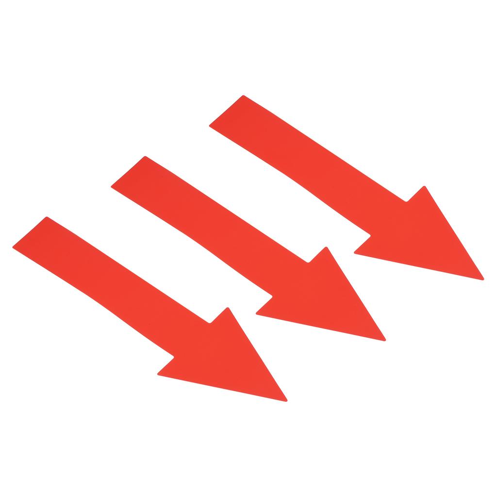 4/6/10Sheet Arrow Sticker Directional Sign PVC Self-Adhesive Label Stickers Removable Floor Decal for Floor Wall Marking 6Colors