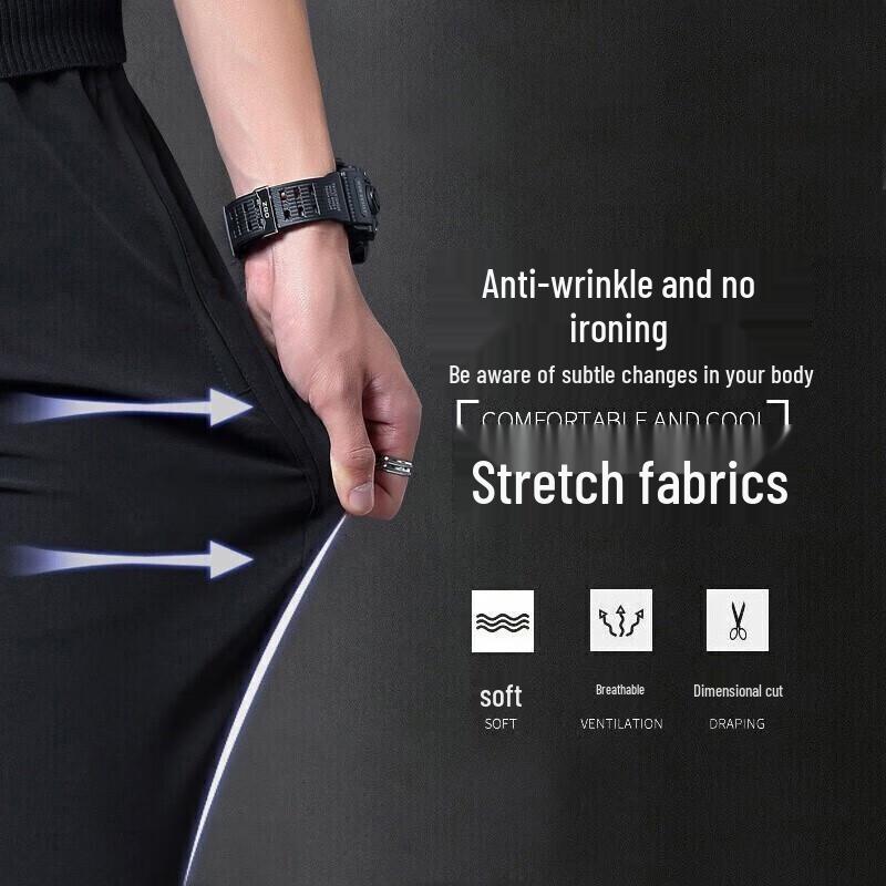 Warrior Men's Drawstring Straight-Leg Casual Sport Pants