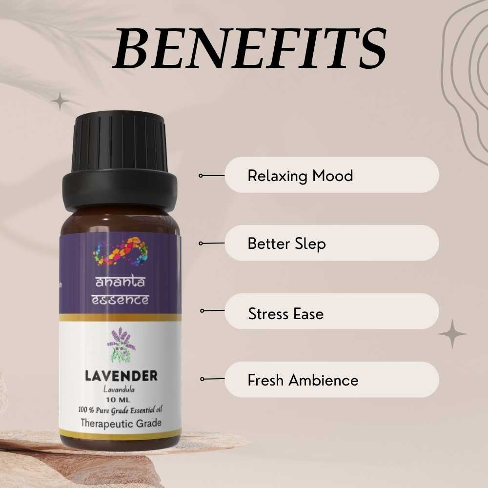 Lavender Essential Oil for Aromatherapy & Home Fragrance | Essential Oil for Diffuser & Soap Making