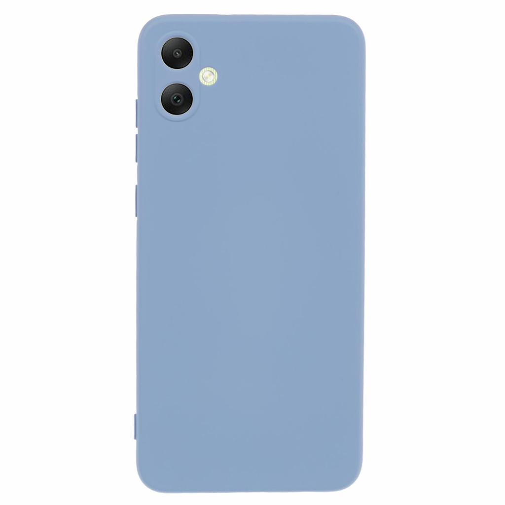 For Samsung Galaxy A05 4G Cover 2.0mm Solid Color Flexible TPU Shockproof Cell Phone Case