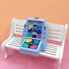 Mini Arcade Dance Machine Keychain with Music Reaction Training Handheld Game Console Kids Adults Battery Operated Dance Game Machine Keyring Toy