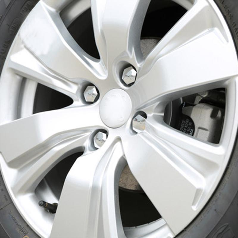 My Good Car Car Wheel Hub Screw Cap Dedicated Wheel Screw Anti Protection Cover for Peugeot 2008 308 408 4008 508 3008 301 5008