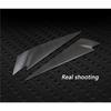 Pegatina Recorte Decorativa Cubierta Ceja Faros de Coche Parpado para BMW X1 28i 35i xDrive 2008-2012 E84 FRP negro mate