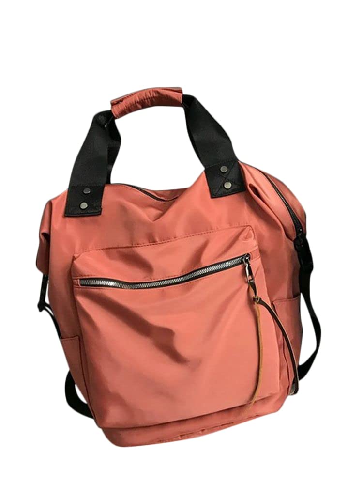 

Plus Nao for Casual Solid Stylish Size Orange Backpack/Daypack Women, 2-Way Handbag, Color, Storage, - помаранчевий