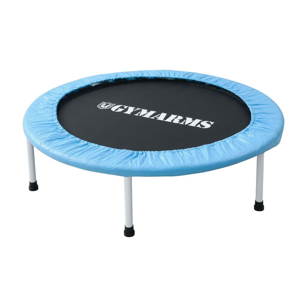 YAMAZEN Safety Rubber for Kids and Home Trampoline, 92cm, Band, Foldable, Quiet, Adults, Use, Blue, OTP-90(BL)