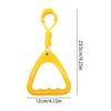 Removable for Triangle Bus Handle Pull Ring Car Train Handle Hand Drift Charm St