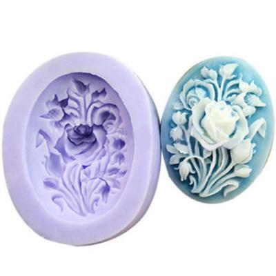 Rose Flower Silicone Fondant Mould Cake Decorating Chocolate Baking Mold Tool