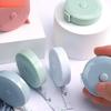 2m Leather Mini Tape Measure - Soft, Multifunctional Ruler for Measuring Hips, Waist, Bust, and Clothes