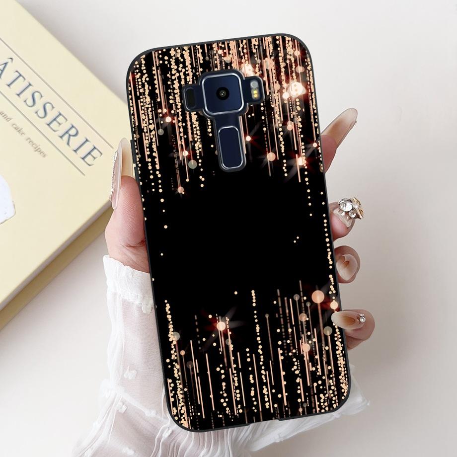 For ASUS Zenfone 3 ZE520KL Z017D 4 Max ZC520KL X008D 3 Max ZC520TL Case Soft Silicone Back Cover Love Heart Butterfly Flower Bag
