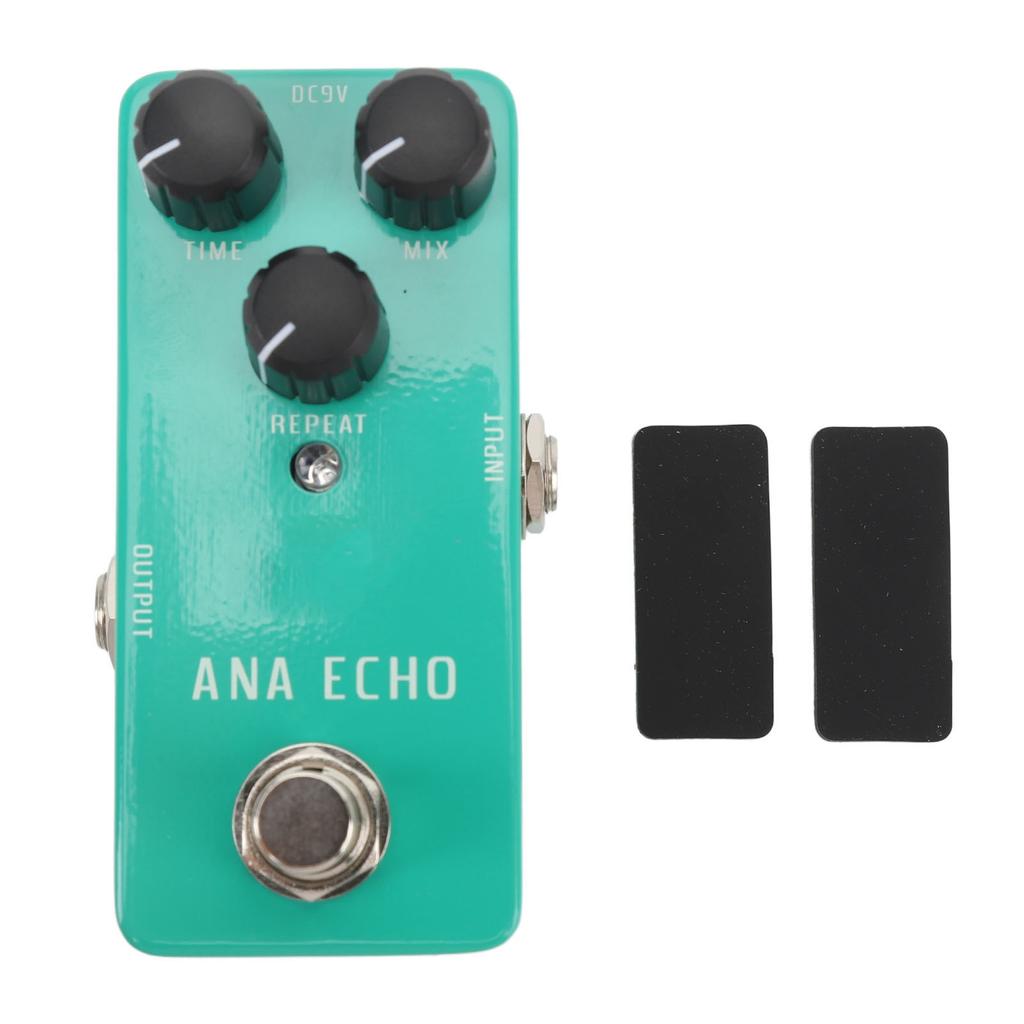 Analoges Delay-Pedal Warmer bandähnlicher Echo-Sound True Bypass E-Gitarren-Effektpedal DC9V