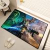 Game F-Fortnite Cool D Door Mat Welcome Non-slip Floor Bedroom Kitchen Bath Balcony Hallway Rug Home Decoration Carpet