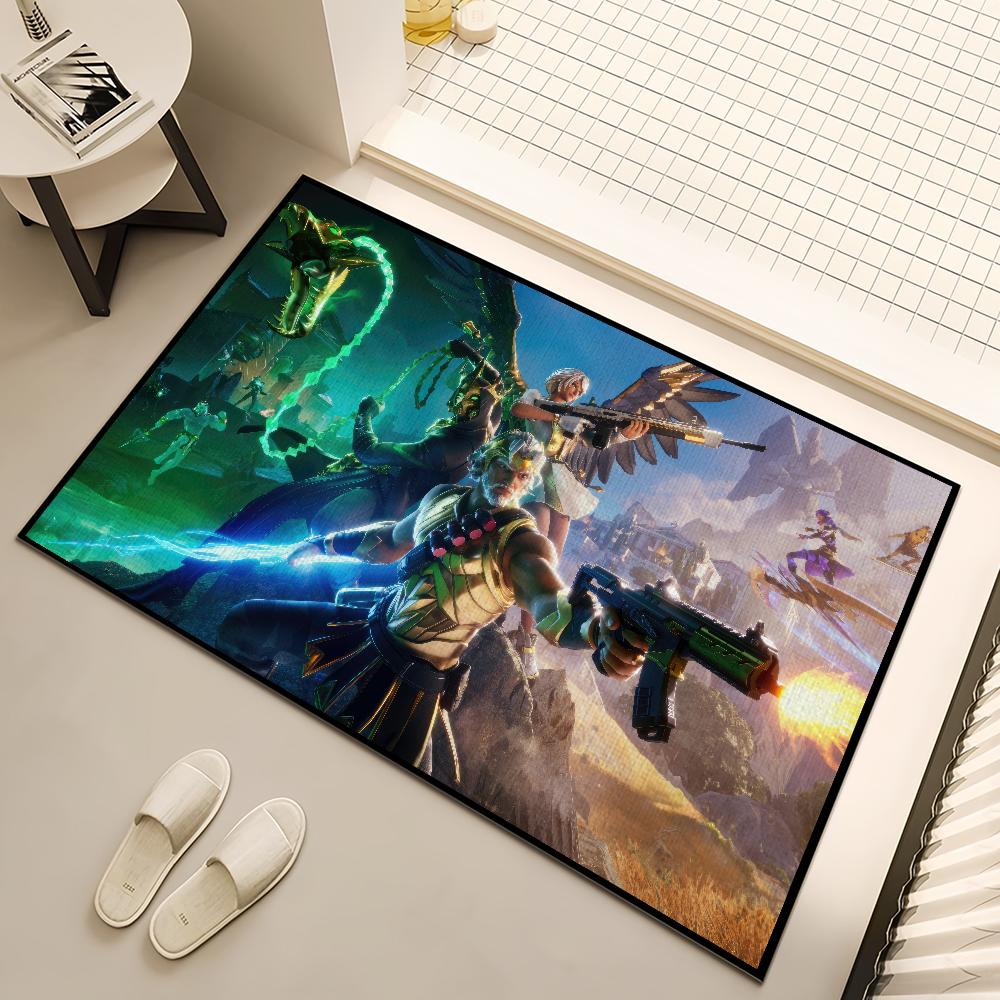 Game F-Fortnite Cool D Door Mat Welcome Non-slip Floor Bedroom Kitchen Bath Balcony Hallway Rug Home Decoration Carpet