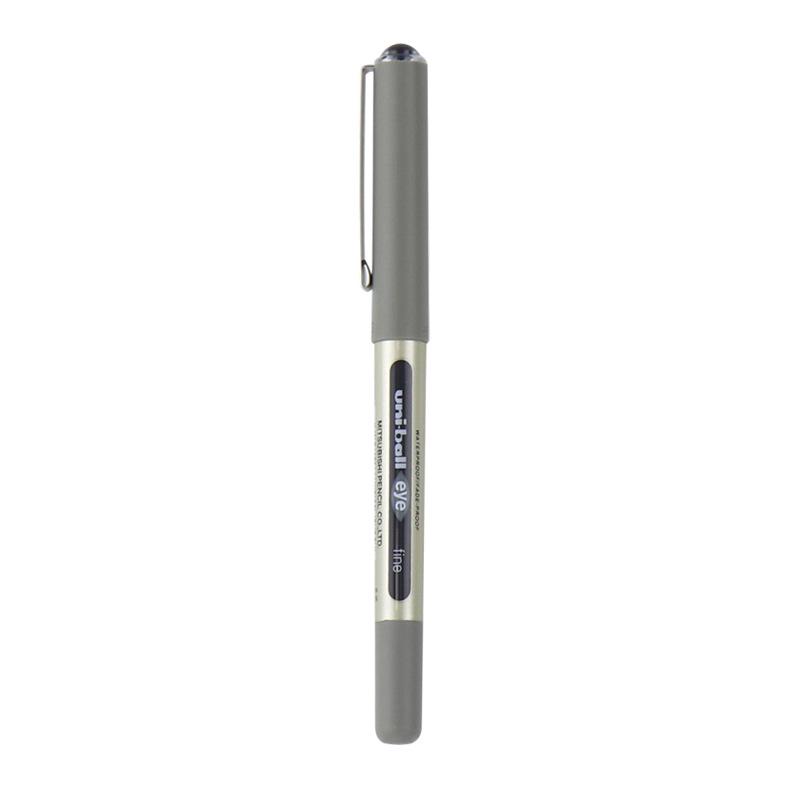Mitsubishi UB-157 Liquid Gel Rollerball Pen, 0.7mm, Large Capacity Water-based Signature Pen for Students 0.7mm чёрный