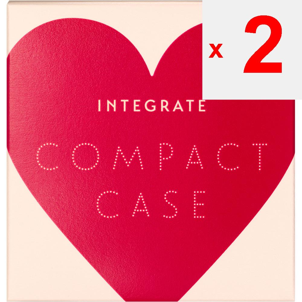 Shiseido INTEGRATE Compact Case Ra Skin Makeup Bitte mit einer Nachfüllung von INTEGRATE PROFINISH FOUNDATION verwenden (separat erhältlich). (Der Schwamm ist im Lieferumfang enthalten i