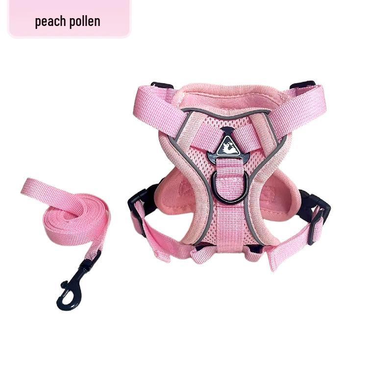 Universal Mesh Pet Harness & Leash for Cats and Small/Medium Dogs