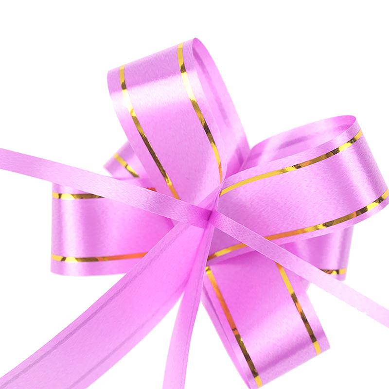 20 Pcs Ribbon Pull Bows Gift Knot Ribbon Wedding Gift Decoration Gift Wrapping Bows Packing Car Decor