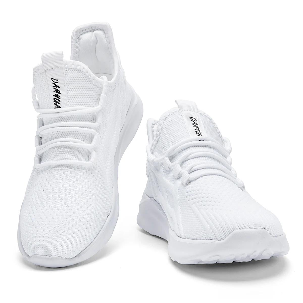 

Даюань Дихаючі Тенісні Розкішні Туфлі Жіночі Чоловічі Літні Кросівки Зручні Тенісні Туфлі Чоловічі Вуличні Бігові Спортивні Туфлі 46 білий