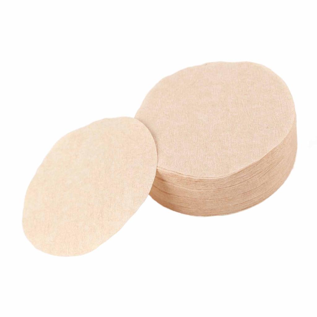 100Pcs Per Set Coffee Filter Paper Replacement Filter For Coffee Mocha (No. 6 Dia. 60mm)