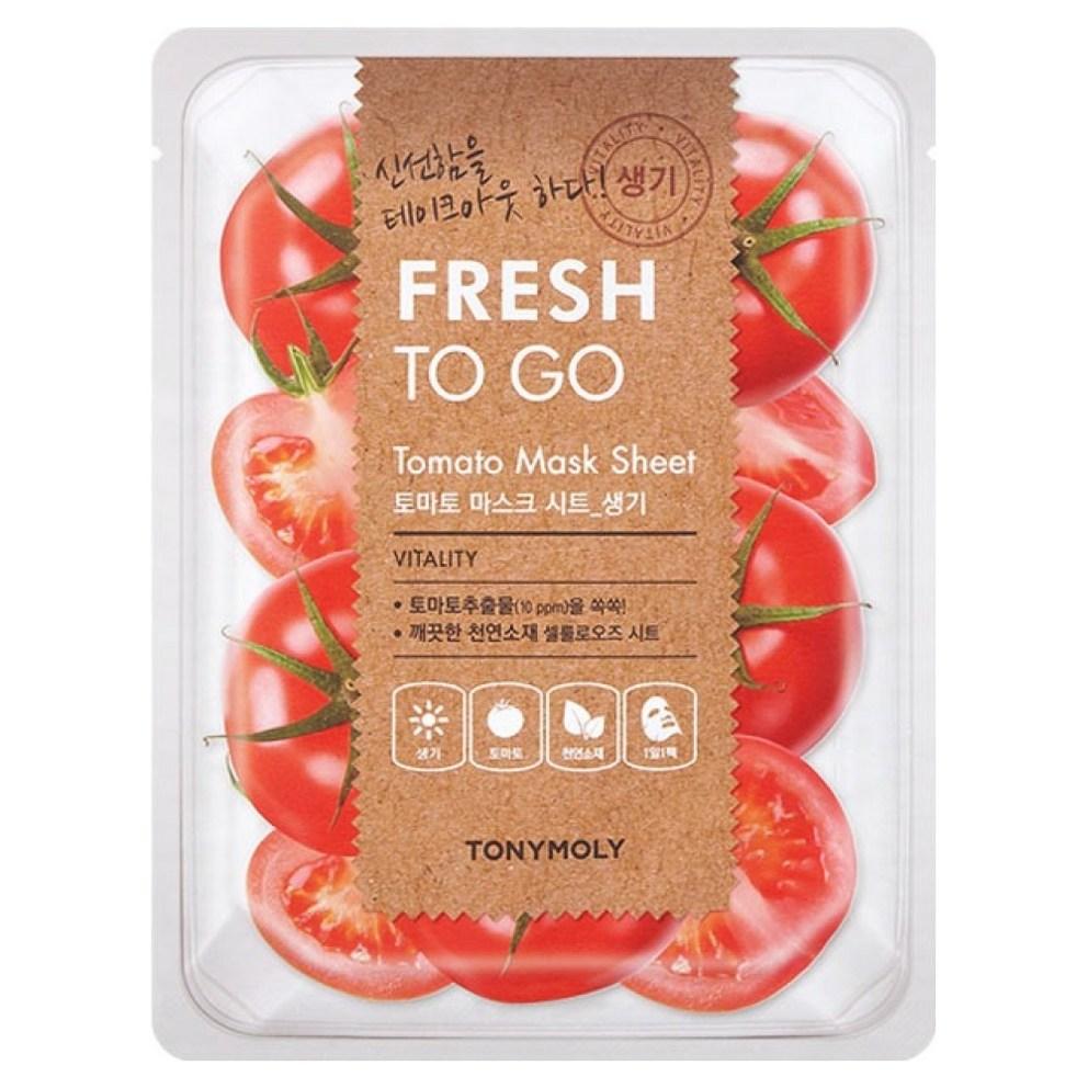 

TONYMOLY Fresh To Go Sheet Mask Pack Tomato, 1pc