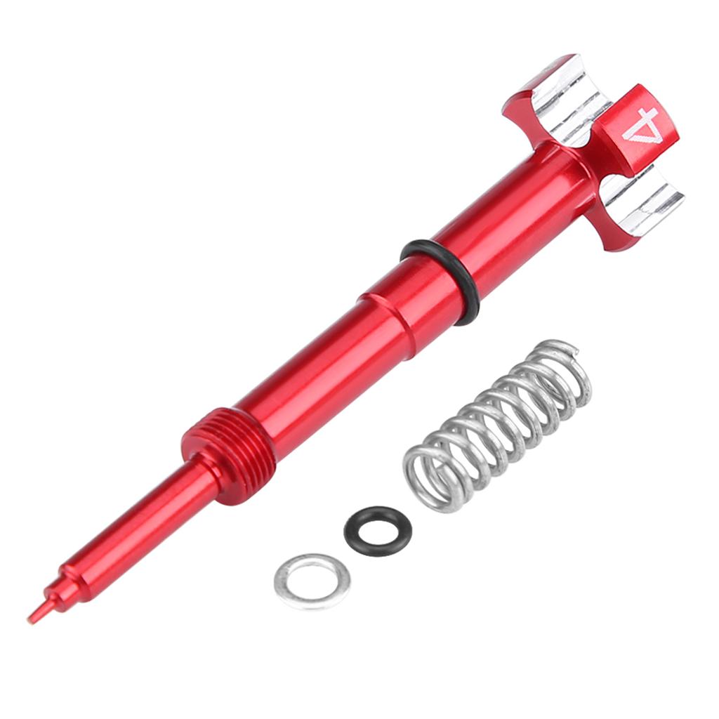 Air Fuel Mixture Screw Set for Keihin FCR FCRMX Carburetor for Suzuki Red
