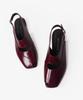 Heedimensional Resh Slingback Burgundy