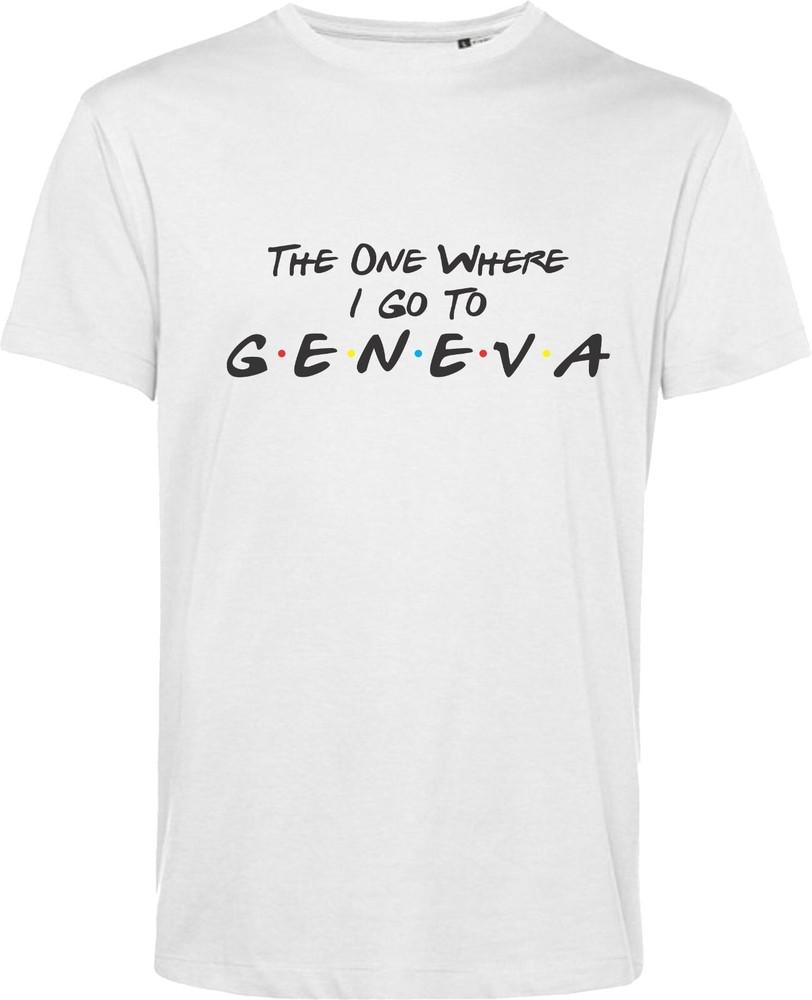 Friends Inspired TShirt The One Where I Go To Geneva Tshirt Geneva Tshirt S