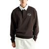 FILA Polo Shirts Unisex Dark Brown Moderate FS253PO01U002-234