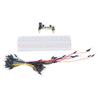 Steckbrett-Kit Elektrisch 830 Verbindungspunkte für Anfänger-Starter mit Stromversorgung Jumperkabel 12V