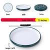 Nordic Round Melamine Shallow Plate for Buffets and Stir-Fry Dishes