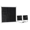 Solar Panel Powered Fan Portable Outdoor Multifunctional Solar Air Circulation Fan Kit 20W12V