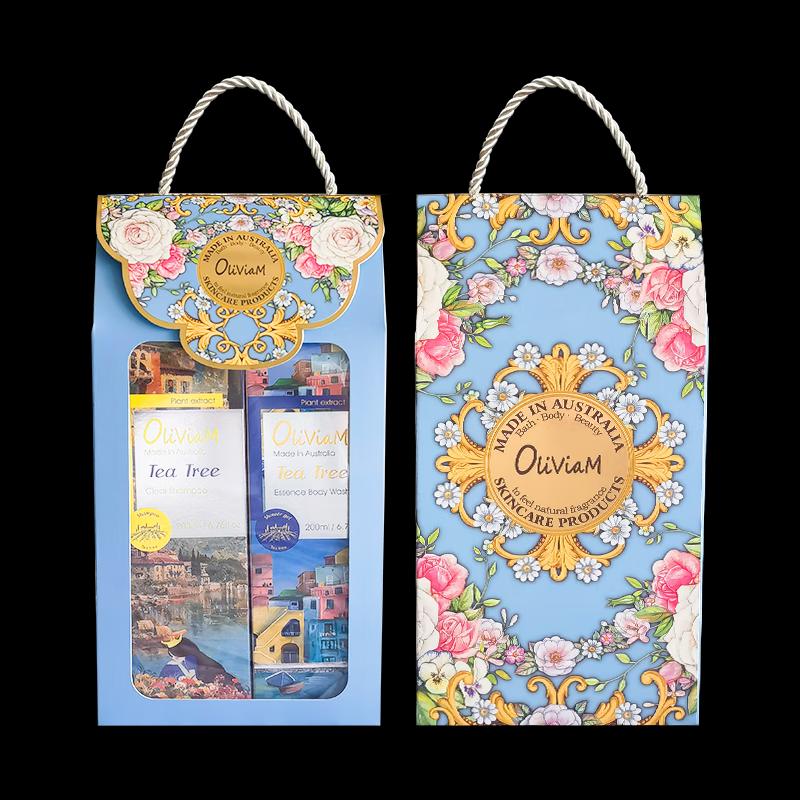 OLIVIAM Tea Fragrance Fresh Hair & Body Wash Set