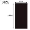 HIRAISM Speaker Grille Saran Mesh Audio Stereo Dustproof Protection 160cm X Fabric, Net, Cover, Cloth, Repair, Replacement, DIY, (Black, 50cm)