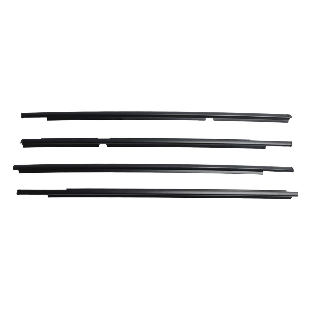 4 st Ytterdörr Glas Väderlist List För Toyota Yaris Vitz 2005-2010