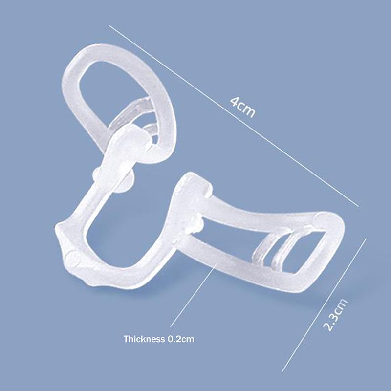 

2/4/8/10Pcs Elastic Anti Snoring Nose Clip, Nasal Dilator for Better Sleep & Airflow