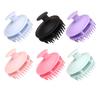 Scalp Massage Brush for Wet and Dry Hair Gentle Head Massage Brush Silicone Shampoo Hair Brush Shampoo Brush