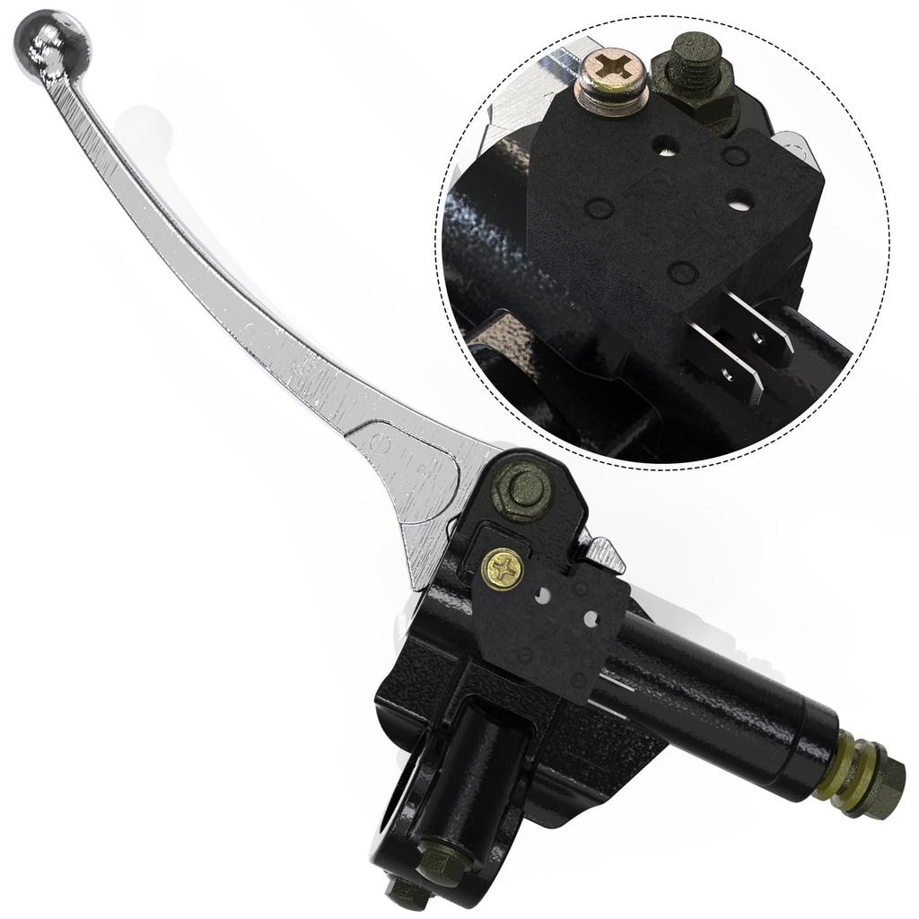 1PZ JPR-E8Y Front Right 0.9 Inch (22 Mm) Brake Master Cylinder Durable Suzuki Address