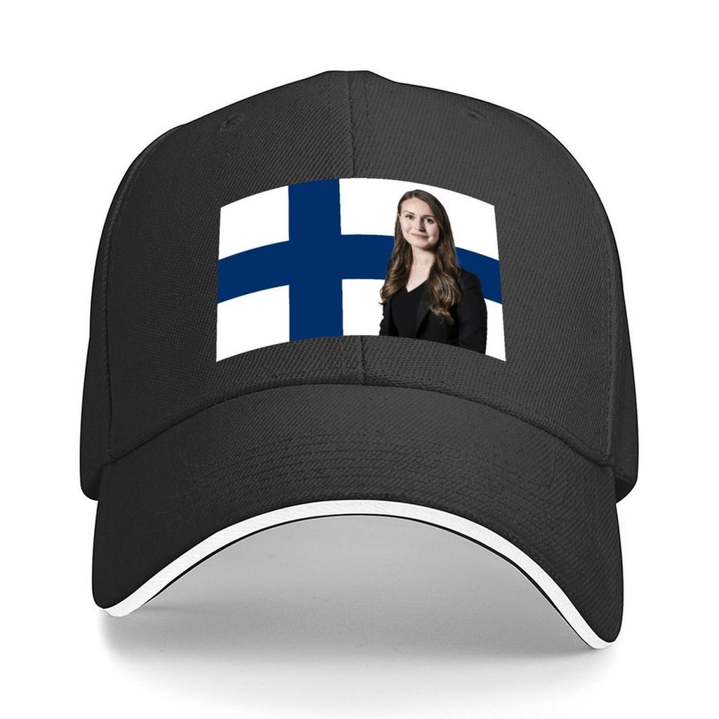 Sanna Marin Baseball Cap Tactical Cap Funny Hats Sunhat New In The Hat GirlS Hats Unisexs