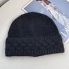Autumn and winter new acrylic fiber knitted warm and comfortable wool hat women's daily commuting versatile face small temperament stacking hat