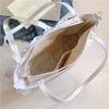 Heart Shape Clear Ita Bag Cute Ruffled Female Tote Bags Japanese Y2K Ribbon Bow Lolita Shoulder Handbag Pin Display Itabag