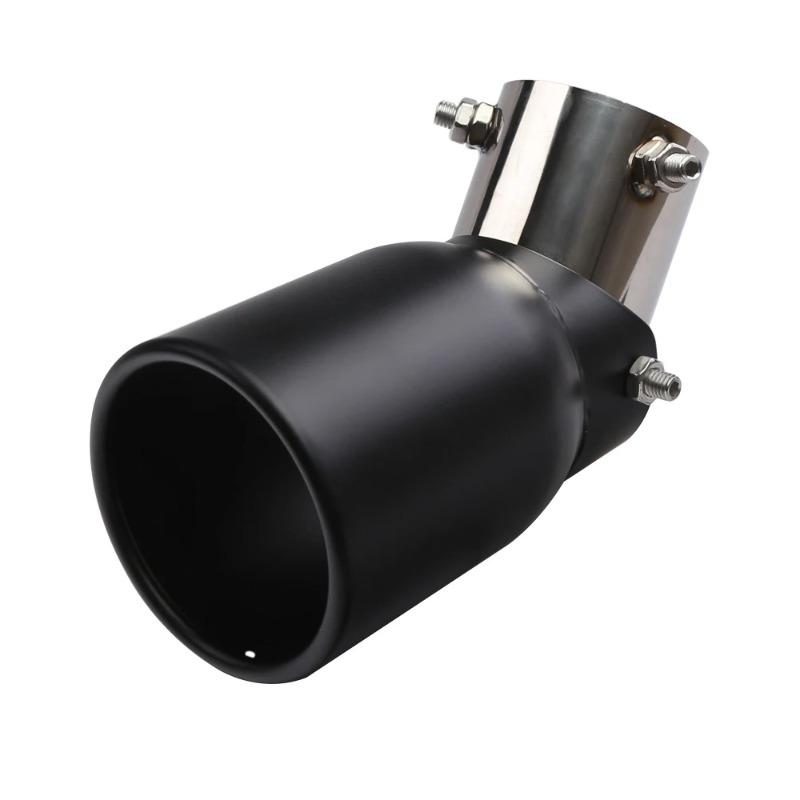 Adjustable Muffler Tip Stainless Steel Exhaust Tip Muffler Nozzle Angle Tail Throat Car Accessory For 38mm-54mm Exhaust Pipe