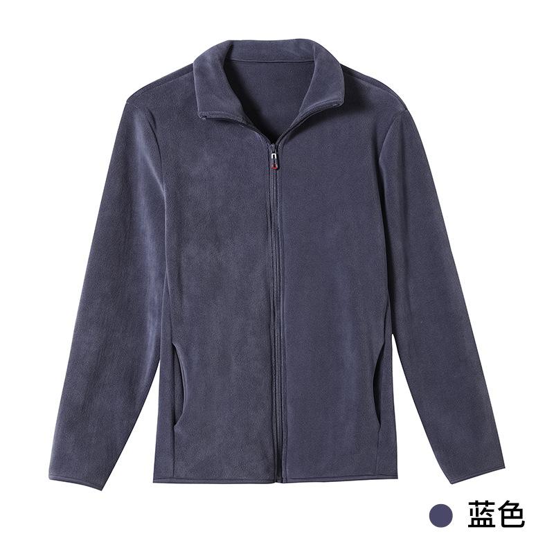 Double-Sided Fleece Jacket for Men and Women, Fleece-Lined Thickened Winter Sweatshirt for Women, Warm Softshell Jacket with Inner Liner