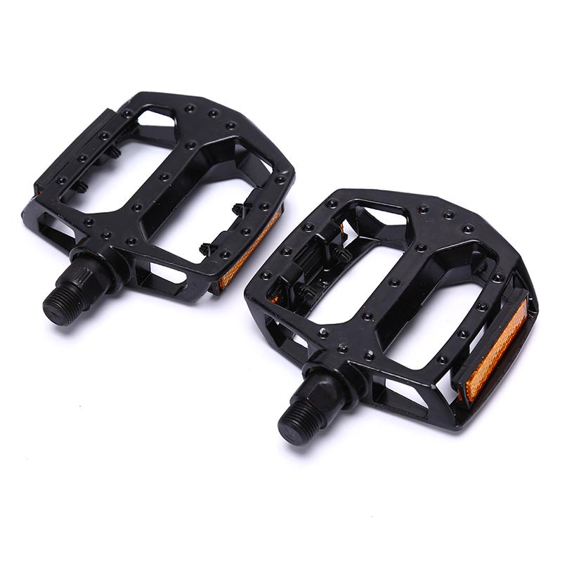 1Pair Bicycle Pedals Mountain Bicycle Aluminum Alloy Footrest Cycling Flat Pedals