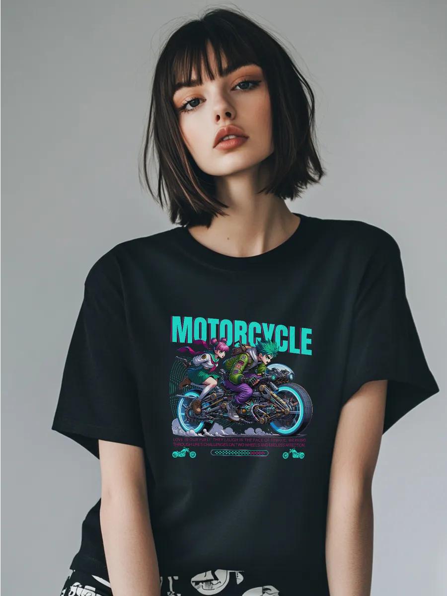 Vintage Y2K JDM print T-shirt S