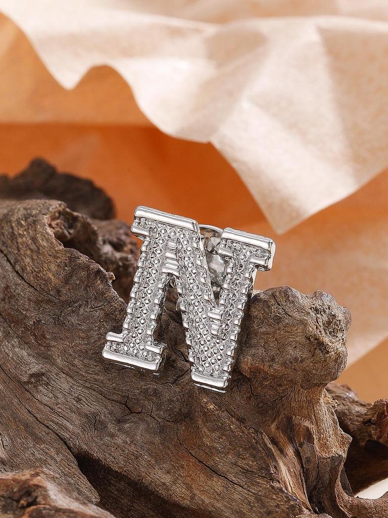 Luxury Alphabet Brooch: Elegant 26-Letter Fashion Pin to Secure Clothing in Style